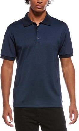 Theory Geo Modern Jacquard Polo Shirt