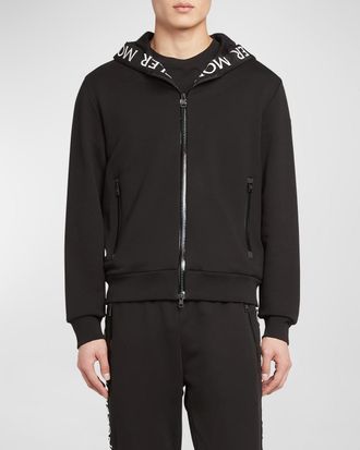 Moncler Mens Zip-Up Hoodie