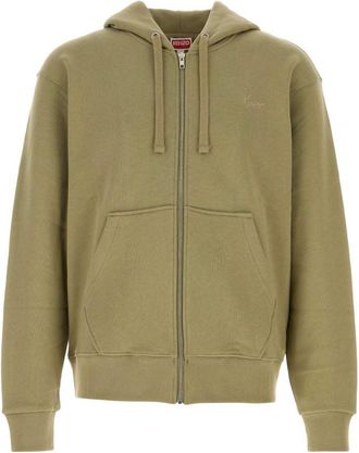 Kenzo Beige Regular Hoodie