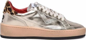 4B12 Schoenen, Dames, Geel, 40 EU, Leer, Playnewsky Sneaker