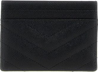Saint Laurent Quilted Leather Wallet - Black