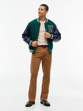 Tommy Hilfiger Mens Straight Flex Chino - Hickory - 29W x 30L