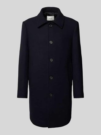Daniel Hechter Mantel aus Woll-Mix in Marine, Gr&ouml;&szlig;e 26