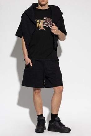 Amiri T-shirt With Logo, Mens, Black