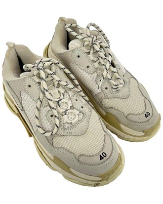Balenciaga Mens Nylon Triple S Sneaker (Authentic Pre-Loved)