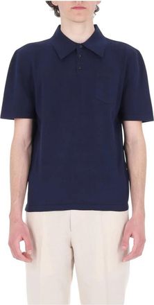 A.P.C. Colin Polo - Heren - Polos - Blauw - M - Katoen - Tops