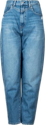 Pepe Jeans London Balloon Fit Rachel - Dames - Jeans - Blauw - Maat: W25 Denim