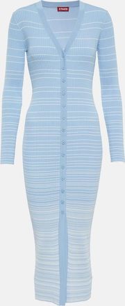 Staud Shoko cardigan midi dress