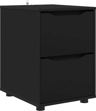 vidaXL Armario De Almacenamiento Negro 40 X 48 X 57 Cm Vidaxl