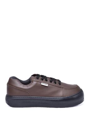 Sunnei Leather Sneakers - Brown/Black