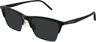 Saint Laurent SL 767 Zonnebril - Dames - Zonnebrillen - Zwart - 55 MM - Accessoires