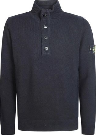 Stone Island Hombre, Jerseys, Negro, Talla: XL