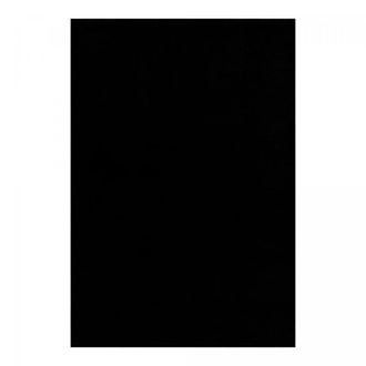 Un amour de tapis Alfombra de sal&oacute;n tejida con motivos unicolores, negro 160x230