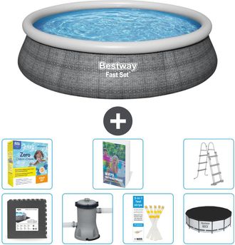 Bestway Piscina Bestway Fast Set Redonda - 457x107 Cm - 8-piezas S433