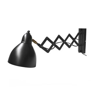 Tosel Aplique de pared metal Alt.20cm antracita ;Pantalla: azul