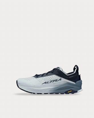Altra Mens Olympus 6 Running Shoes In Dark Blue