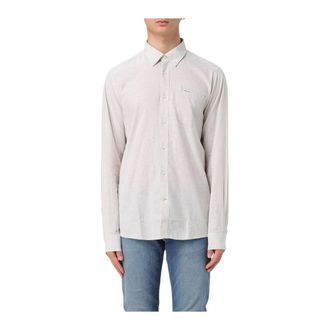 Barbour Heren, Overhemden, Beige, Maat: XL Katoen