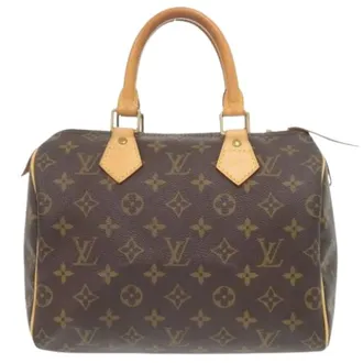 Louis Vuitton Pre-owned Handbags, female, Brown, Size: ONE SIZE Pre-owned Speedy 25 Handbag