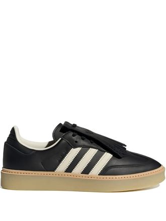 adidas Samba Lux stripes sneakers - men - Calf Leather/Calf Leather/Rubber - 10.5 - Black