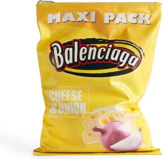 Balenciaga Chips Bag Yellow 7414522AA4O7209