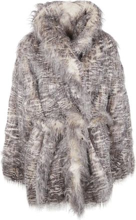 Entire studios Entire Studios, Jassen, Dames, Beige, S, Stijlvolle Juno Jas voor Vrouwen