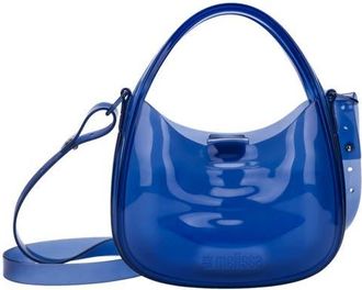 Melissa Mirror Crossbody Bag in Transparent Blue at Nordstrom
