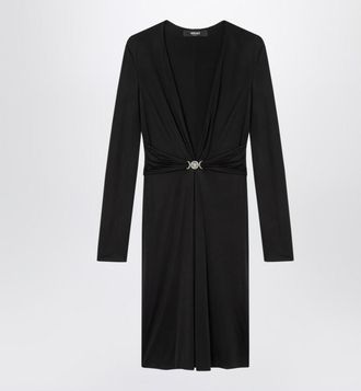 Versace Viscose Jersey Midi Dress
