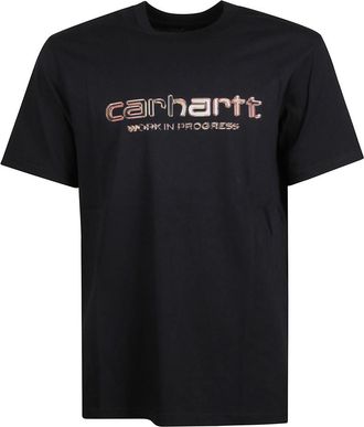Carhartt Work in Progress Black Logo T-shirt