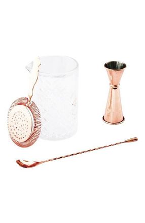 Coppermill Kitchen Vintage Inspired Glass Barware Set at Nordstrom