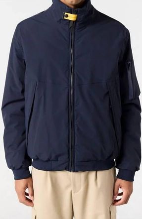Parajumpers Liad Padded Bomber Jacket In Blue Navy