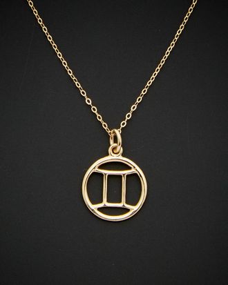Italian Gold, Inc 14K Italian Gold Zodiac Necklace