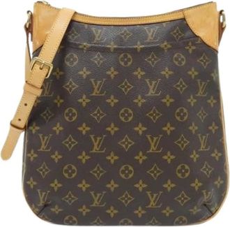 Louis Vuitton Pre-owned Cross Body Bags, female, Brown, Size: ONE SIZE Pre-owned Canvas Cross Body Bag