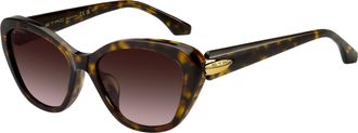 Etro 0133/F/S Asian Fit 086/HA Womens Sunglasses Tortoiseshell Size 55