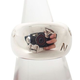 Chanel Sterling Silver 925 Band Ring (Pre-Owned)