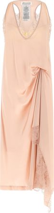 Maison Margiela Multicolor Acetate Midi Womens Dress
