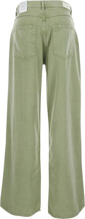 Icon Denim Los Angeles Womens Jeans Green Denim