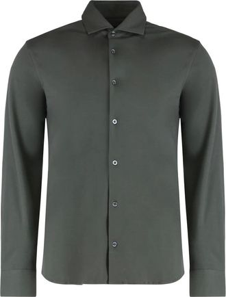 Moorer Uomo, Magliette, Verde, M, new