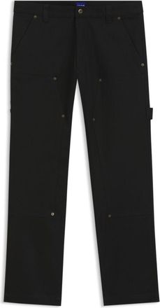 HUGO BOSS Regular-fit pants in stretch-cotton canvas