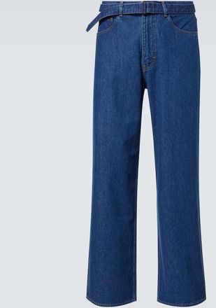 Auralee Jeans regular con cintura