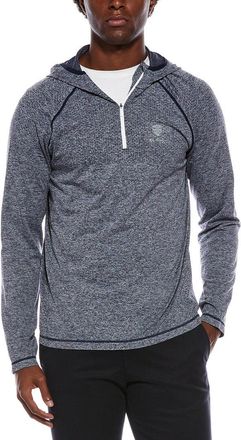 Ben Sherman Seamless Knit 1/4 Zip Hoodie