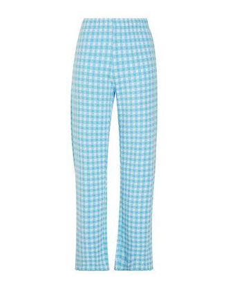 8 by YOOX COTTON-BLEND VICHY KNIT PANTS