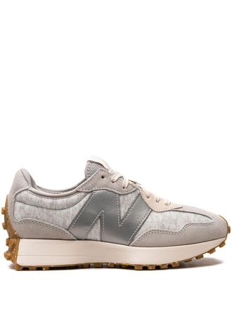 New Balance 327 Rain Cloud Rose Water sneakers - women - Rubber/Fabric/Fabric/Suede - 5.5 - Grey