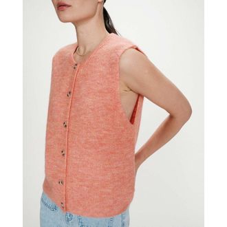 Grace & Mila Mouwloos vest met knopen VOLLANDO