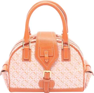 Loewe Pre-owned Loewe Small Anagram Canvas Bowling Bag Ladies 5O2ZMI7VBO5IP4R3