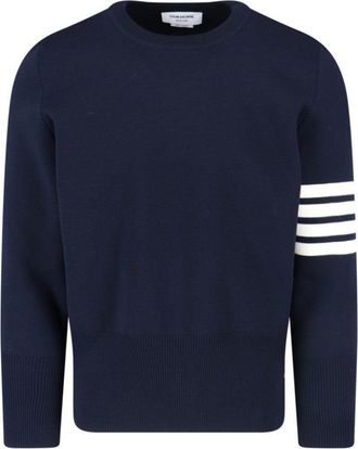 Thom Browne 4-Bar Sweater Blue