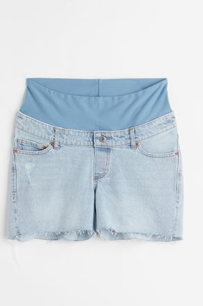 H&M MAMA Jeansshorts - Blue