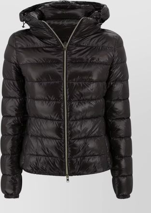 Herno lightweight water-repellent hooded puffer jacket