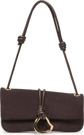 Dolce Vita Balen Leather Shoulder Bag in Chocolate at Nordstrom