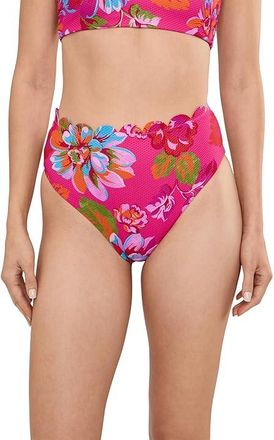 Beach Riot Nessa Bottom Womens Swimwear Sugar Bloom : MD, Polyester/Spandex