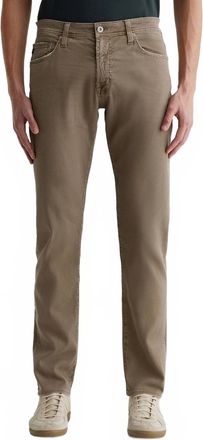 AG - Adriano Goldschmied Tellis Bedford Corduroy Pant In 5 Years Sulfur Industrial Taupe